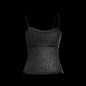 "METROPUNK" LEOPARD PRINT CAMI WITH LACE TRIM